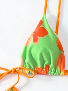 Swim Vcay 花卉印花比基尼套裝 - 彩色 - 查看 5