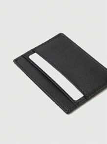 Wotto Artist Dark Fashionable Cartoon Pattern Card Holder - Black and White - View 2