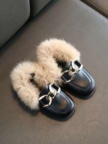New Style Fashionable Girls' Furry Shoes