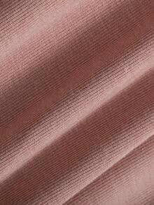 Dazy Star Camiseta Fruncida Con Hombros Descubiertos Unicolor - Rosa - Ver 9
