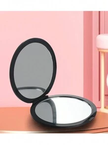 Foldable Makeup Mirror, Portable Round Mini Size Double-Sided Mirror With Flip Cover, Compact Mirror, Pocket Small Vanity Mirror, Living Room Home Bedroom Bathroom House Decor, Travel Stuff, Wedding, Party, Birthday, Gifts For Men Mom Dad Best Friends Teacher, New Years, Accessories, Funny Gift,Makeup,Cheap,Room Decor,Vanity,Travel,Bedroom,Makeup Accessories,Mirror,Vanity Mirror,Mini Mirror,Compact Mirror,Mirror Small,Hand Mirror