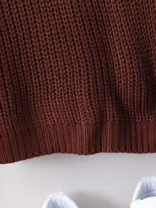 Chàng trai trẻ Mẫu sọc Tay Raglan Áo len - Nhiều màu - Xem 4