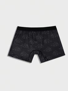 Men's Lion & Cloud Pattern Underwear