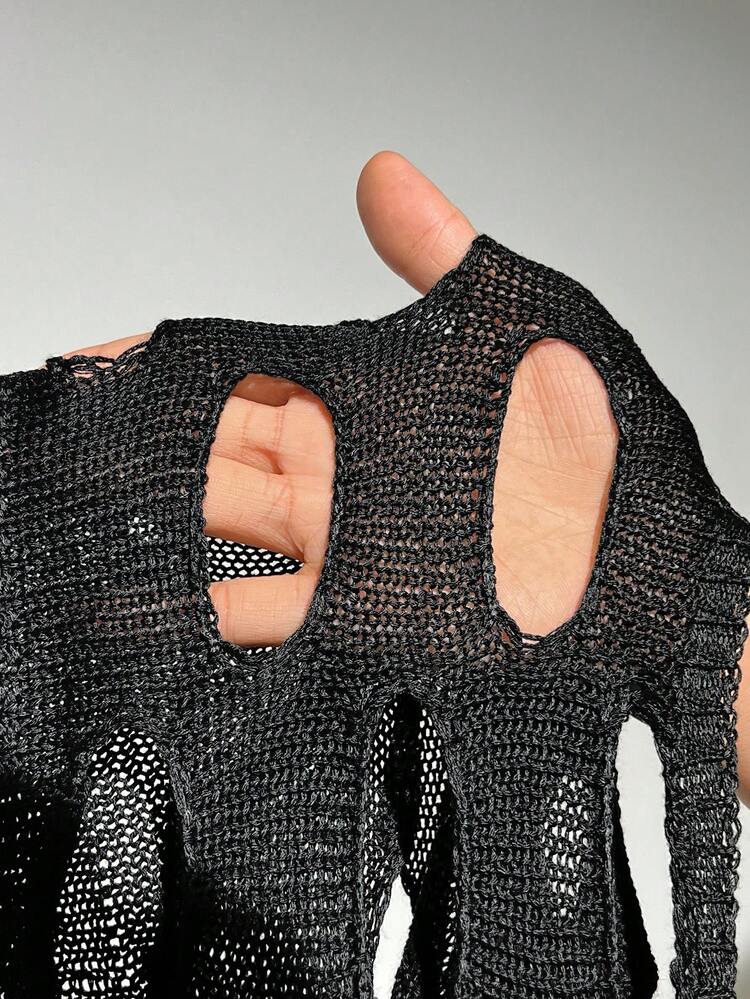 Women'S Hollow Out Cropped Cover Up Summer