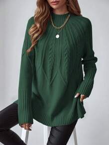 EMERY ROSE 女款插肩袖毛衣