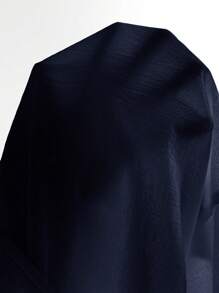 Calvaya 長袖純色分叉領襯衫