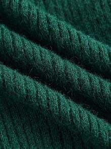 Vintamour Áo len dệt kim màu xanh lá cây Giáng sinh cổ điển thanh lịch dành cho nữ có trang trí ngọc trai - Màu xanh lá cây đậm - Xem 10