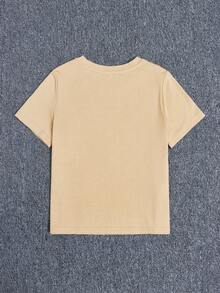 幼童男童夏季休閒短袖圓領t卹