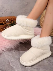 Women's Snow Boots - White - View 3