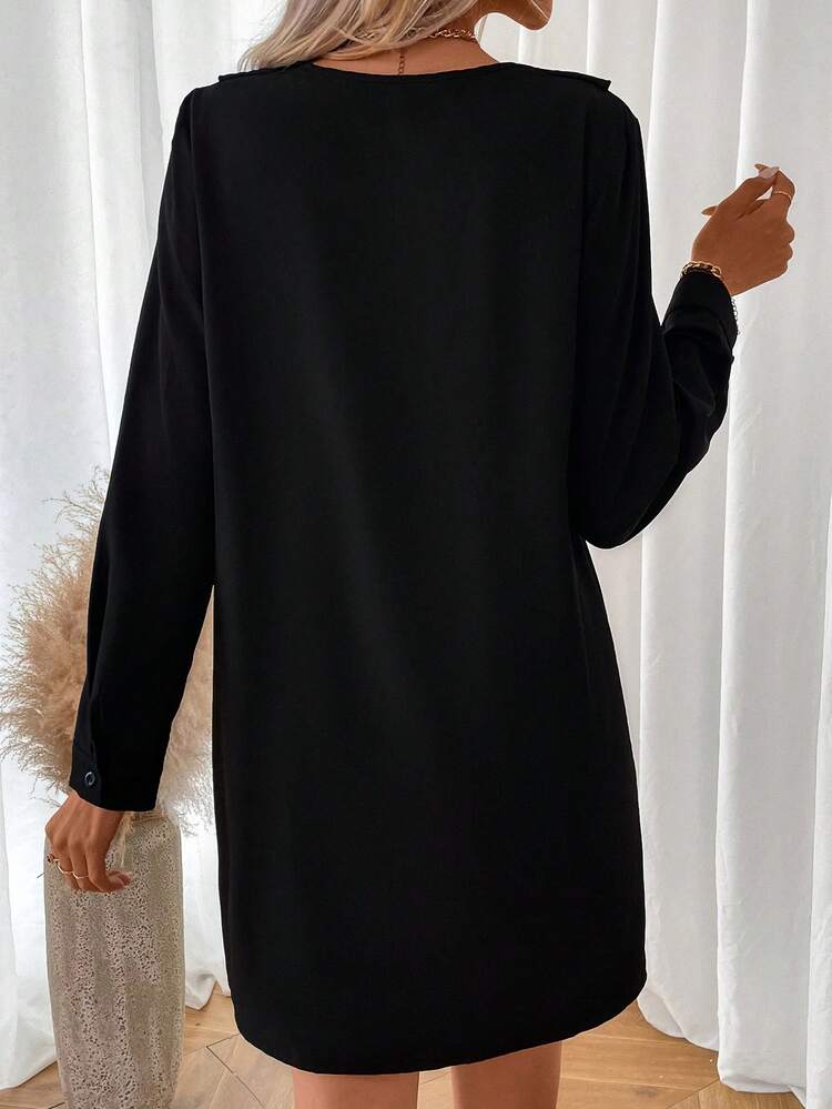 V-neck Lace Dress