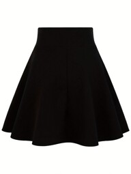 SHEIN LUNE חלק חצאית קו A