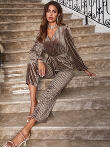 SHEIN Clasi 女性連身褲 - 棕色 - 查看 6