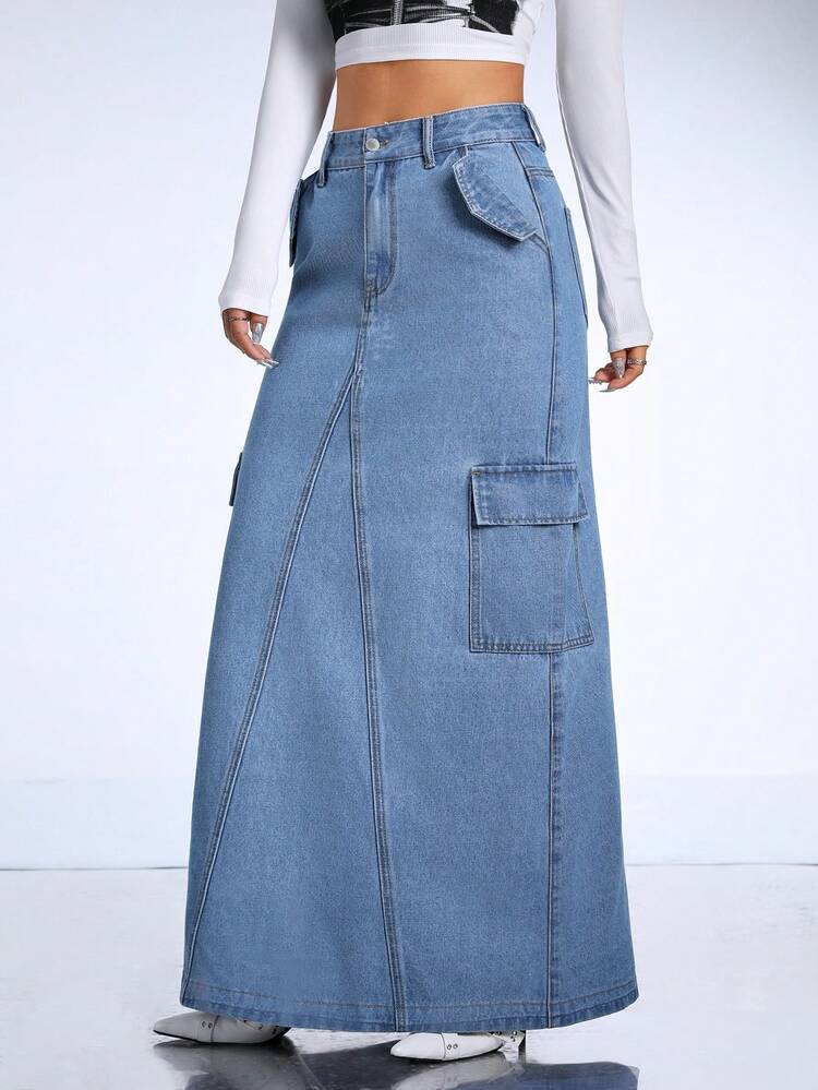 Women'S Denim Skirt
