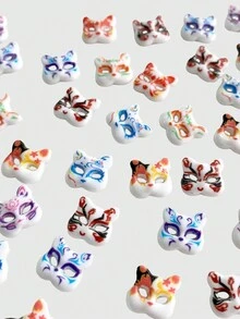 ROMWE J-Fashion 10pcs Nail Art Decorations - Multicolor - View 4