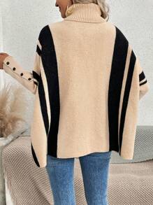 SHEIN LUNE 毛衣 - 卡其色 - 查看 2