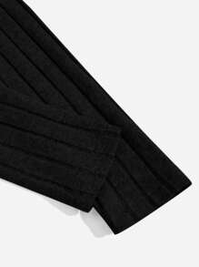 SHEIN EZwear 夏季3入組短袖高領肋紋針織t恤 - 彩色 - 查看 4