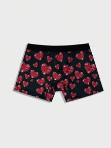 Men's Love Printed Boxer Briefs - Multicolor - View 2