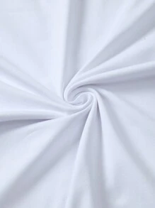 Manfinity Sport Corelite 男式字母图案撞色侧缝运动 T 恤长袖衬衫 - 彩色 - 查看 8