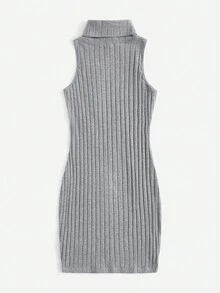 SHEIN Essnce 女士連身裙 - 灰色 - 查看 2