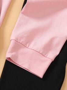 SHEIN Cô gái Tim Mô hình Quần Chạy bộ - Nhiều màu - Xem 8