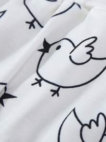 SHEIN Đứa bé trai 2 Miếng Đồ họa Hoạt hình Quần - Nhiều màu - Xem 5