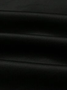 Manfinity Sport Corelite 男士拉鍊運動夾克拉幹袖運動上衣 - 黑色 - 查看 5