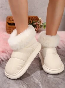 Women's Snow Boots - White - View 2