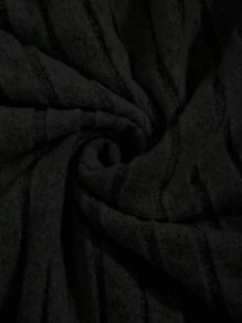 SHEIN EZwear 夏季3入組短袖高領肋紋針織t恤 - 彩色 - 查看 6