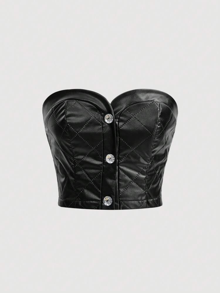 Women's Solid Color Tube Top