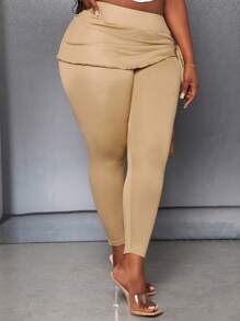 Slaydiva Plus Knot Side Leggings