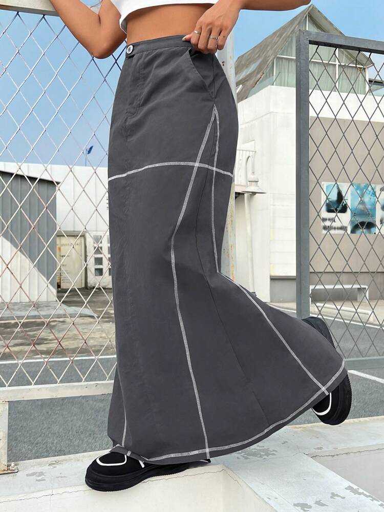 Split Back Pencil Skirt