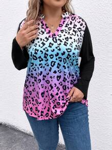 SHEIN LUNE 大碼女性T恤 - 彩色 - 查看 1