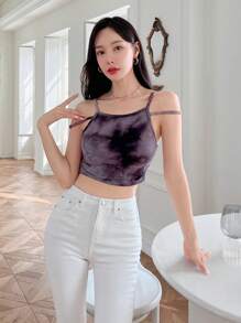 SHEINNeu 紮染吊帶背心 - 彩色 - 查看 5