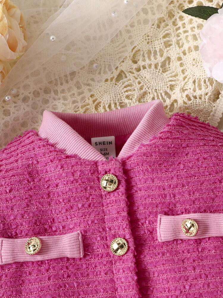 Baby Girls' Button-front Jacket