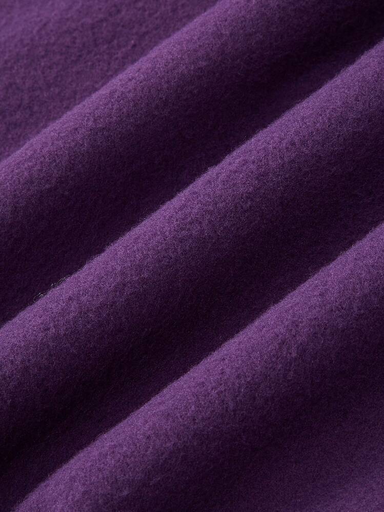 Manfinity Men's Sweatshirt, Purple - Purple - View 5