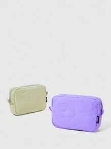 SHEIN 1pc Random Colored Square Bag - Multicolor - View 1