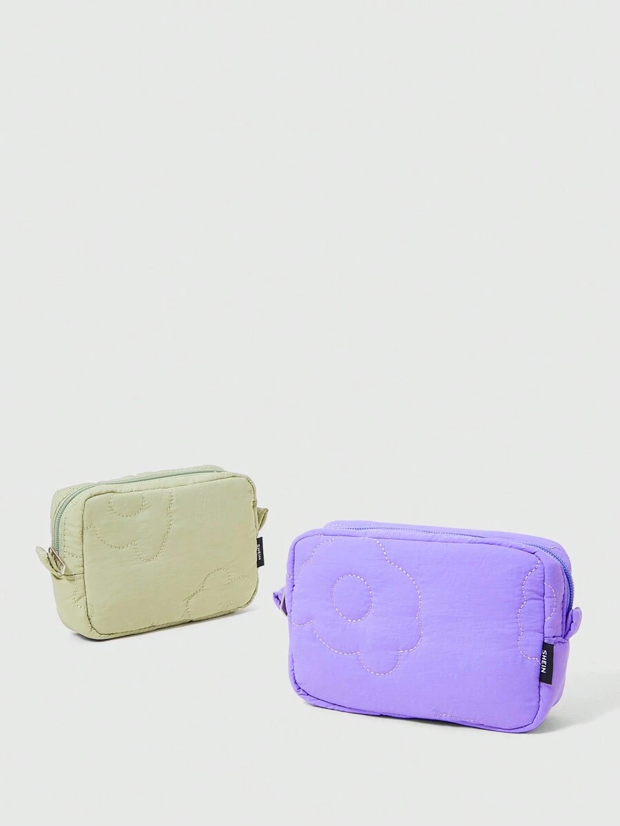 SHEIN 1pc Random Colored Square Bag - Multicolor - View 1