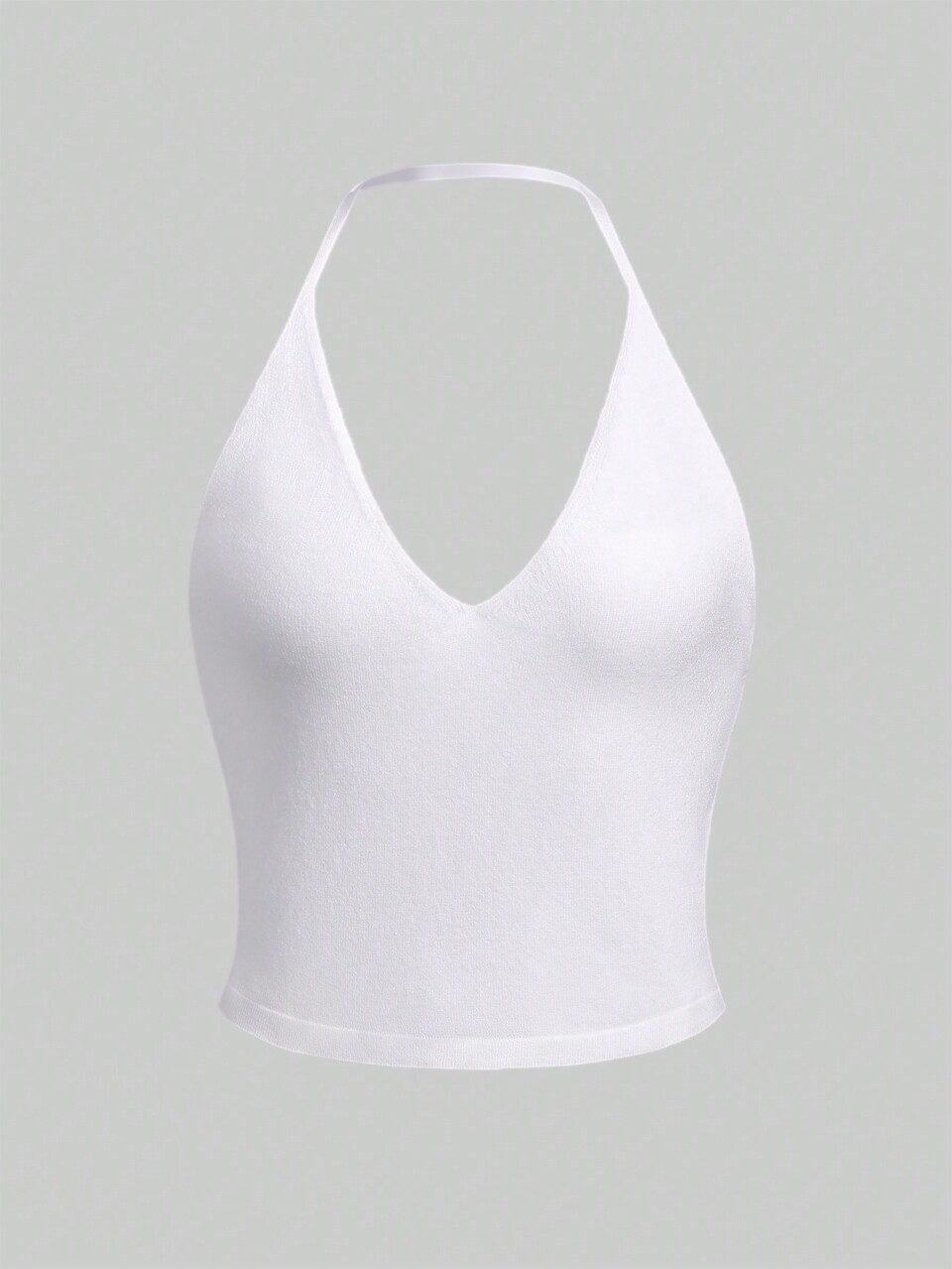 Women's 3-piece Halter Knitted Top