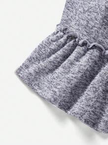 Soleia Thuốc nhuộm Không gian Cà vạt vai Áo Peplum Cami - Nhiều màu - Xem 4