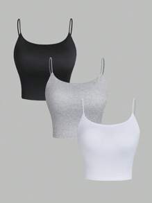 SHEIN Unity 女款背心 - 彩色 - 查看 1