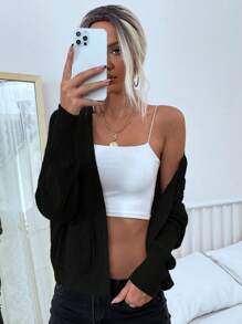 EMERY ROSE 休闲开衫毛衣、长袖上衣