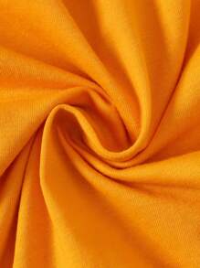 男嬰標語圖案連身背心&背帶褲&外套 - 彩色 - 查看 3