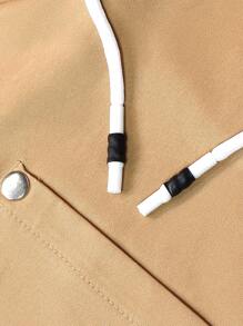 Manfinity LEGND Men's Side Pocket Slim Fit Jogger Pants - Khaki - View 6