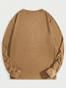 GENTILAND 針織休閒t恤 - 卡其色 - 查看 10