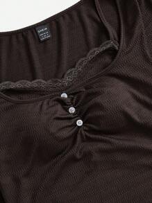 Soleia Vestido De Mujer - Marrón - Ver 5