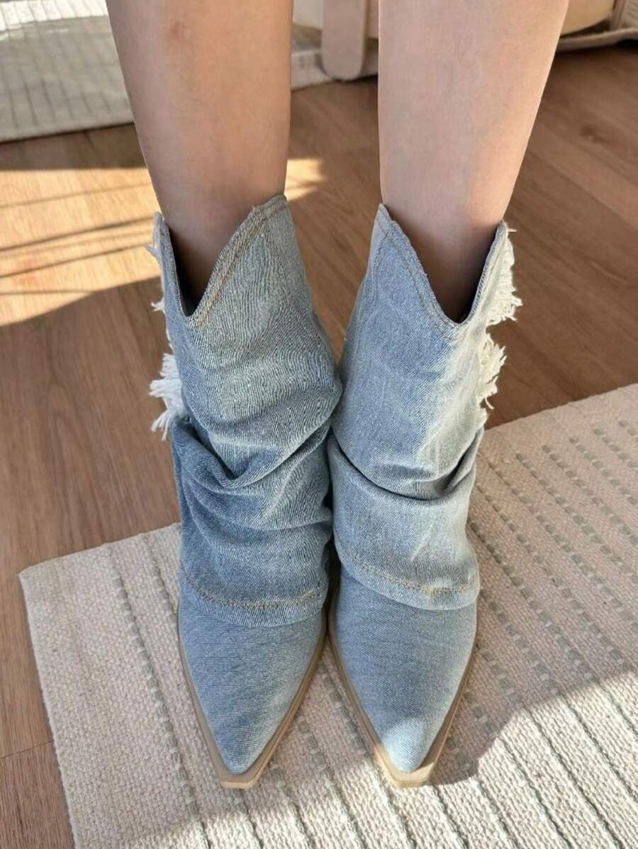 Damen Oxford Schnürhalbschuhe - Klassische Lederschuhe Mit Spitze 6,5 Cm Absatz