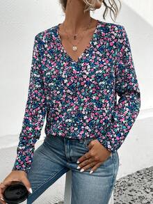 SHEIN LUNE 女裝襯衫 - 彩色 - 查看 4