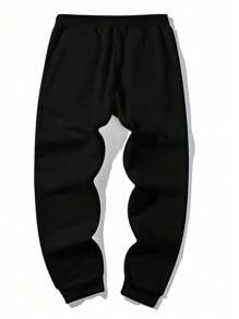RueChic Herren-sweatpants - Schwarz - Übersicht 3