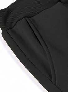 RueChic Herren-sweatpants - Schwarz - Übersicht 6