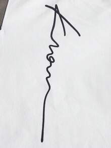 GENTILAND Nam Đồ họa Chữ cái Cổ áo tương phản Áo polo - Nhiều màu - Xem 5